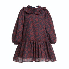 PAADE MODE CARA RUFFLE COLLAR DRESS