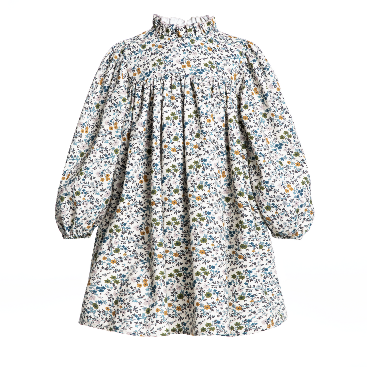 PAADE MODE FIORELLA CORDUROY FLORAL DRESS