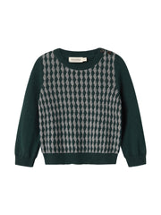 MARMAR KNIT PRINTED PULLOVER TANO SWEATER