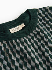 MARMAR PRINTED KNIT PULLOVER SWEATER