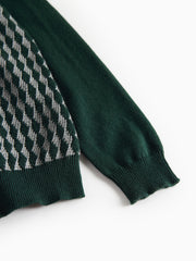 MARMAR PRINTED KNIT PULLOVER SWEATER