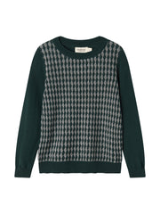 MARMAR PRINTED KNIT PULLOVER SWEATER