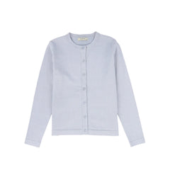 VALENTINA SILK KNIT BUTTON CARDIGAN