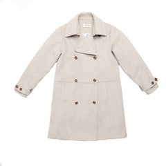LA NINA BUTTON POCKET WOOL COAT
