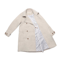 LA NINA BUTTON POCKET WOOL COAT