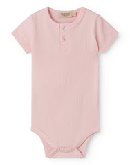 MARMAR 2PC SHORT SLEEVE RIBBED BODY WITH POMA BLOOMER