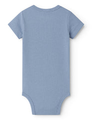 MARMAR 2PC SHORT SLEEVE RIBBED BODY WITH POMA BLOOMERS