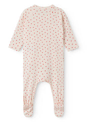 MARMAR 2PC RUBETTA HEART PRINT FOOTIE WITH AIKI HAT