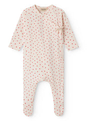 MARMAR 2PC RUBETTA HEART PRINT FOOTIE WITH AIKI HAT