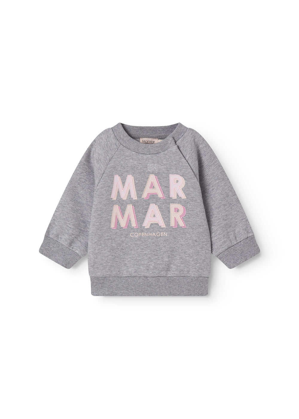 MARMAR THEOS B SWEATER WITH PINK LOGO