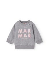 MARMAR THEOS B SWEATER WITH PINK LOGO