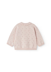 MARMAR 3PC EYELET KNIT TAKI CARDIGAN AXA BONNET AND ALIA BLANKET