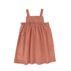 BAMBOO EMBLEM HIGH WAISTED RUFFLE JUMPER
