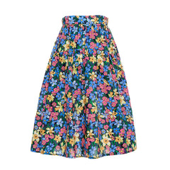 PAADE MODE 2 PC KAI POLO KNIT SHIRT WITH MADISON MAXI FFLORAL SKIRT