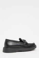 TWINSET LEATHER MOCCASIN