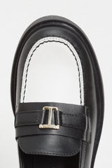 TWINSET LEATHER MOCCASIN