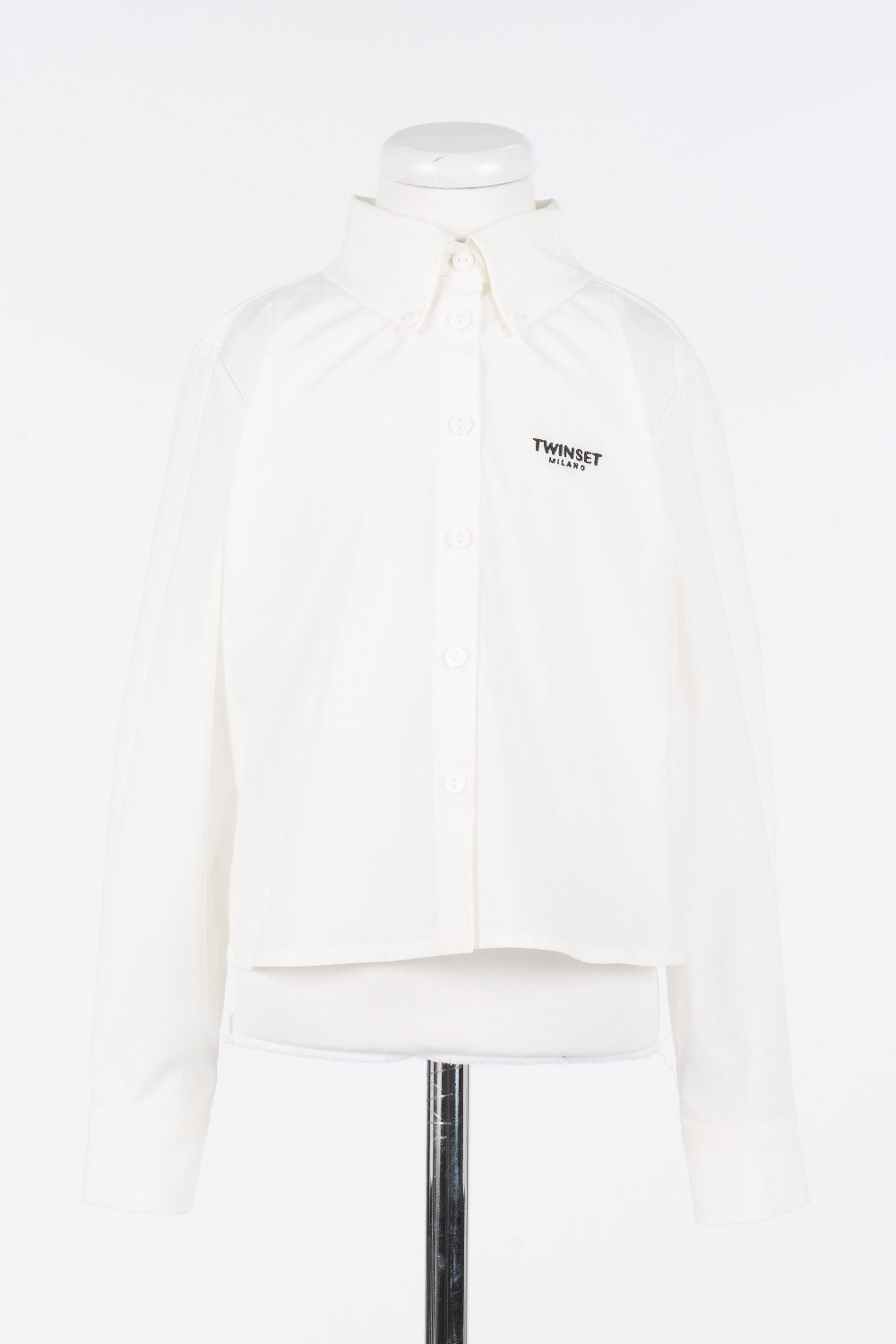 TWINSET L/S EMBROIDERED SHIRT