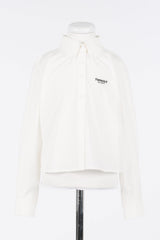 TWINSET L/S EMBROIDERED SHIRT