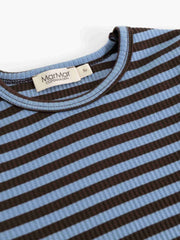 MARMAR 2PC STRIPE TEE WITH LEG LEGGING