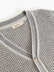 MARMAR TARNOS BUTTON DOWN STRIPE KNIT CARDIGAN