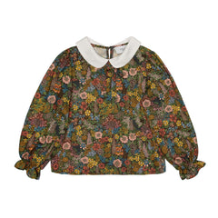 PAADE MODE 2PC PENELOPE FLOWER PRINT BLOUSE WITH SKIRT