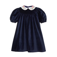 PAADE MODE HAVEN EMBROIDERED COLLAR DRESS