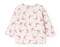 MARMAR 3PC BOW PRINT TUT WRAP TOP WITH PIXA LEGGING AND BLANKET