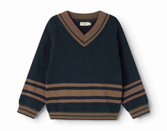 MARMAR TENOA KNIT TRIM SWEATER