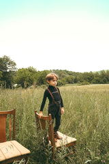 CALLA LILI DENIM PANTS WITH SUSPENDER