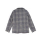 LE BOURDON PLAID PRINT BLAZER
