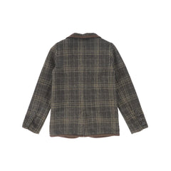 LE BOURDON HOUNDSTOOTH BLAZER