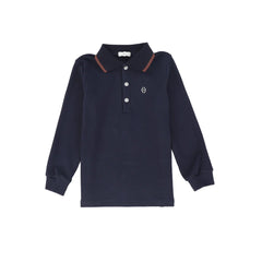 COTTIER DANI STRIPED COLLAR POLO