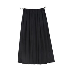 VALENTINA GATHERED TOGGLE MAXI SKIRT
