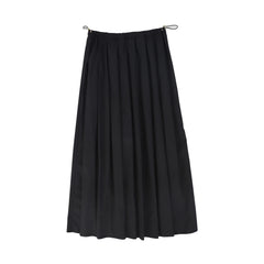 VALENTINA GATHERED TOGGLE MAXI SKIRT