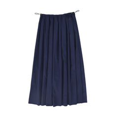 VALENTINA GATHERED TOGGLE MAXI SKIRT