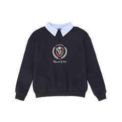 VALENTINA LOGO EMBROIDERED SWEATSHIRT