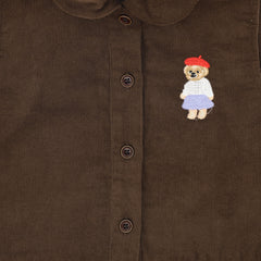 BAMBOO CORDUROY BUTTON DOWN JUMPER