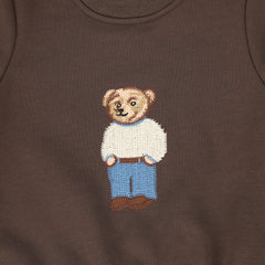 BAMBOO 2PC EMBROIDERED DOLL SWEATSHIRT SET