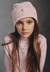 ERMANNO SCERVINO  CRYSTAL DETAIL MOCK NECK SWEATER