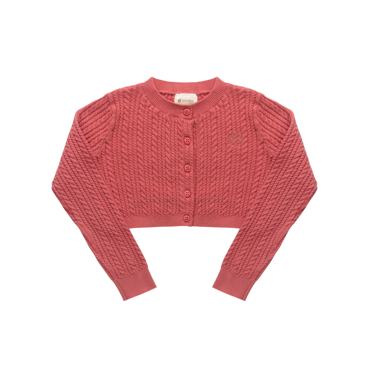 LOOMS CABLE KNIT CARDIGAN