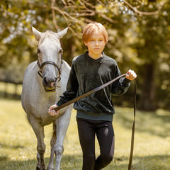 BOPOP SPORT LONG SLEEVE VELOUR POLO