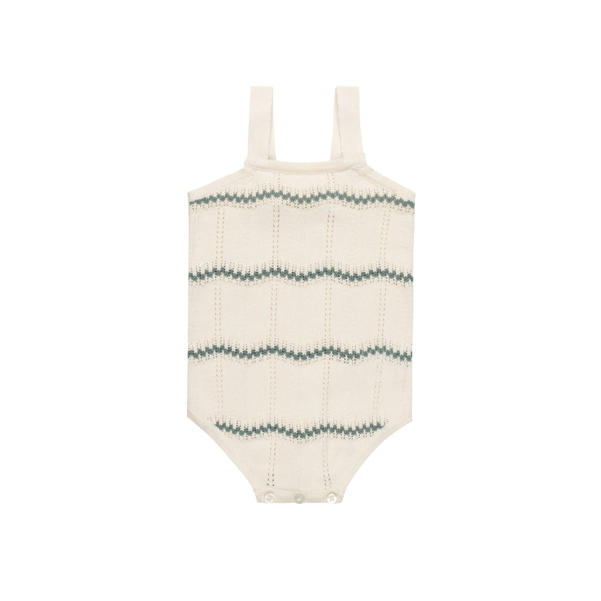 LOOMS WAVE KNIT ROMPER