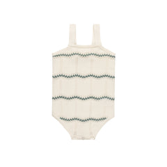 LOOMS WAVE KNIT ROMPER