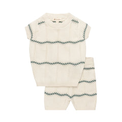LOOMS 2PC WAVE KNIT SET