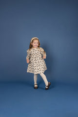 LOOMS BRUSHED FLORAL DRESS