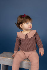 LOOMS 2PC THIN STRIPE KNIT SET