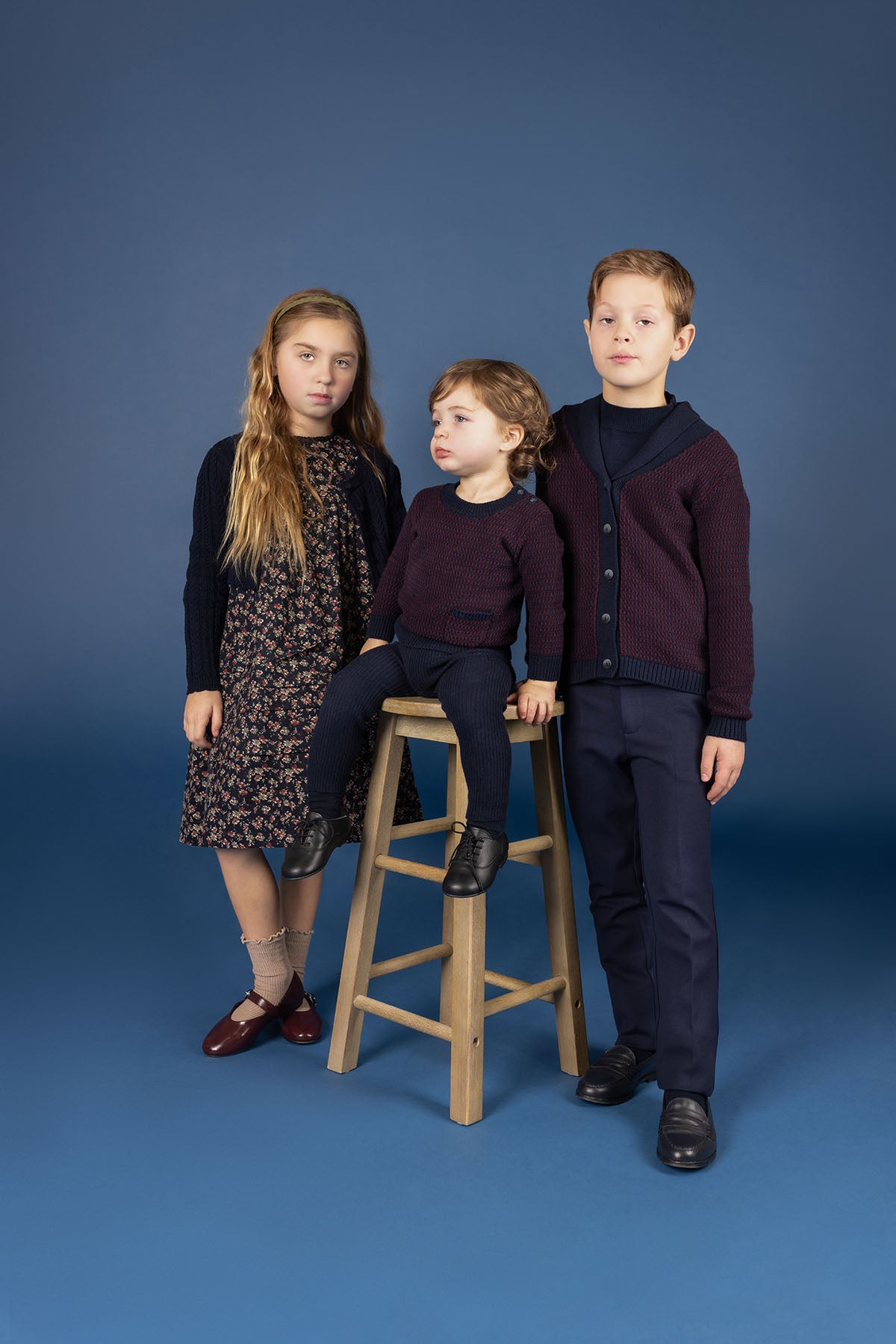 LOOMS 2PC THIN STRIPE KNIT SET