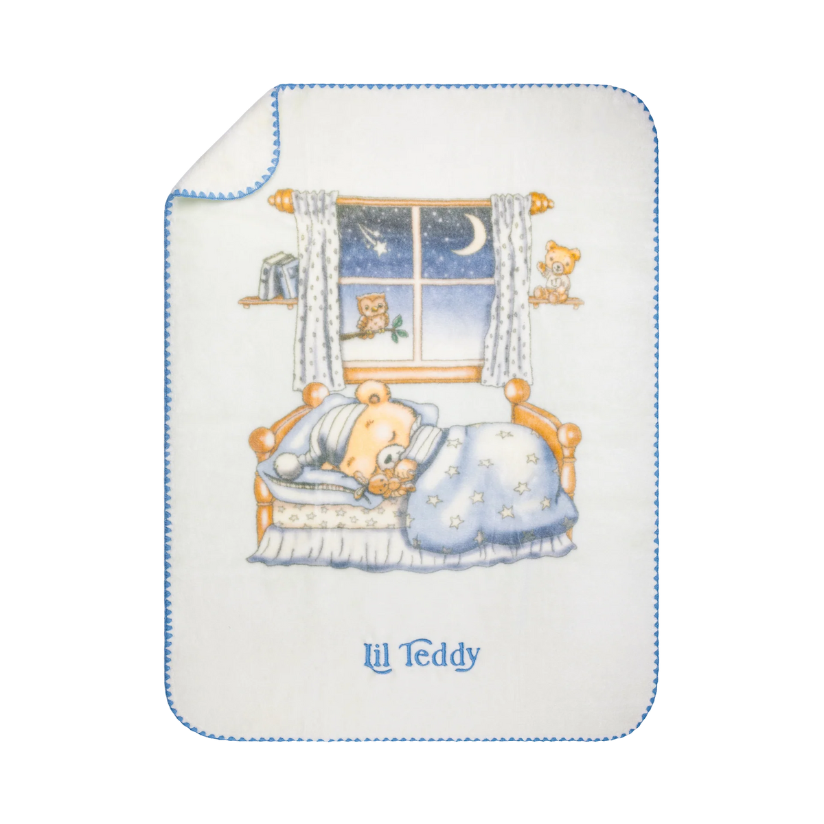 LIL TEDDY TWINKLE TWINKLE LIL BEAR BLANKET