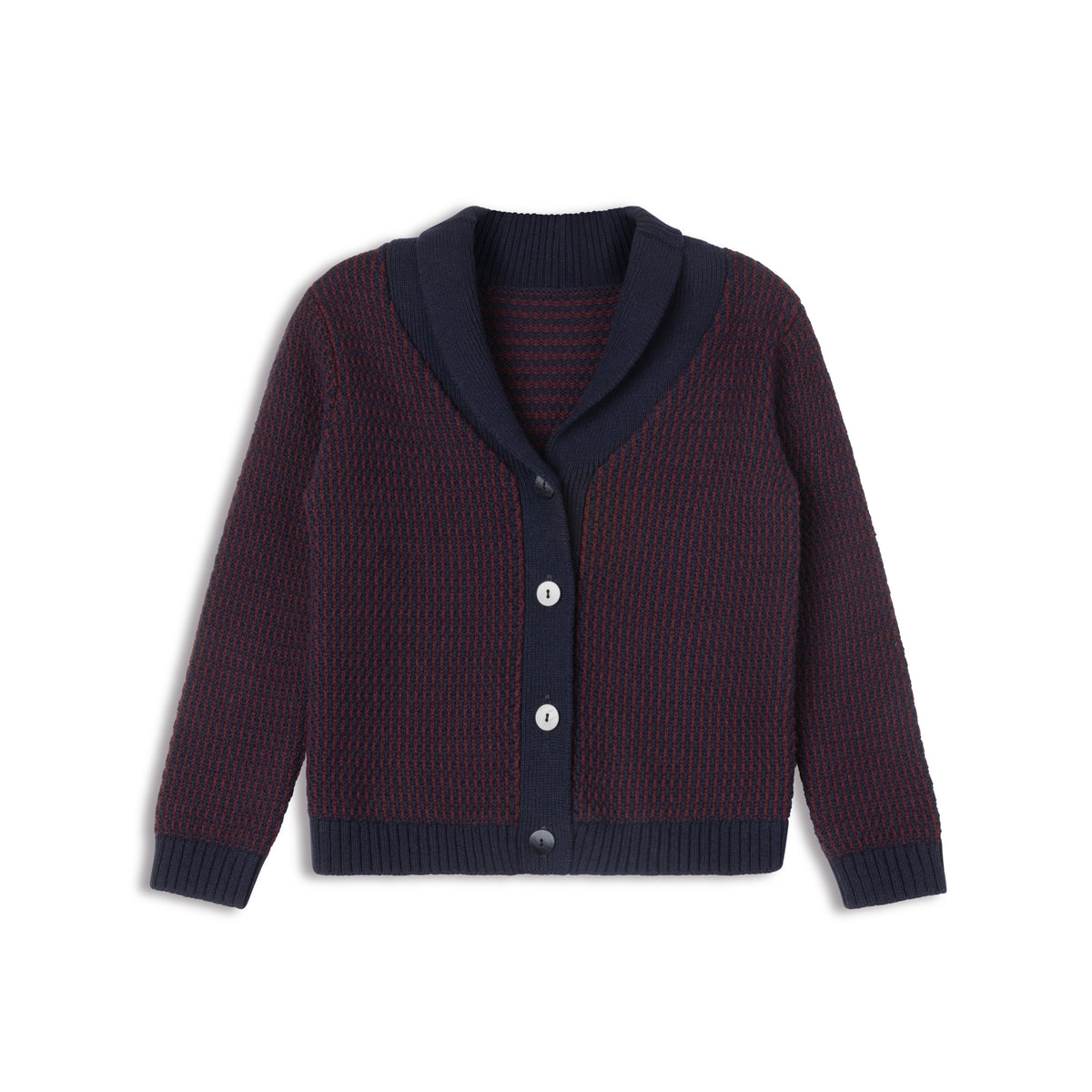 LOOMS THIN STRIPE CARDIGAN
