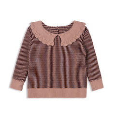 LOOMS 2PC THIN STRIPE KNIT SET